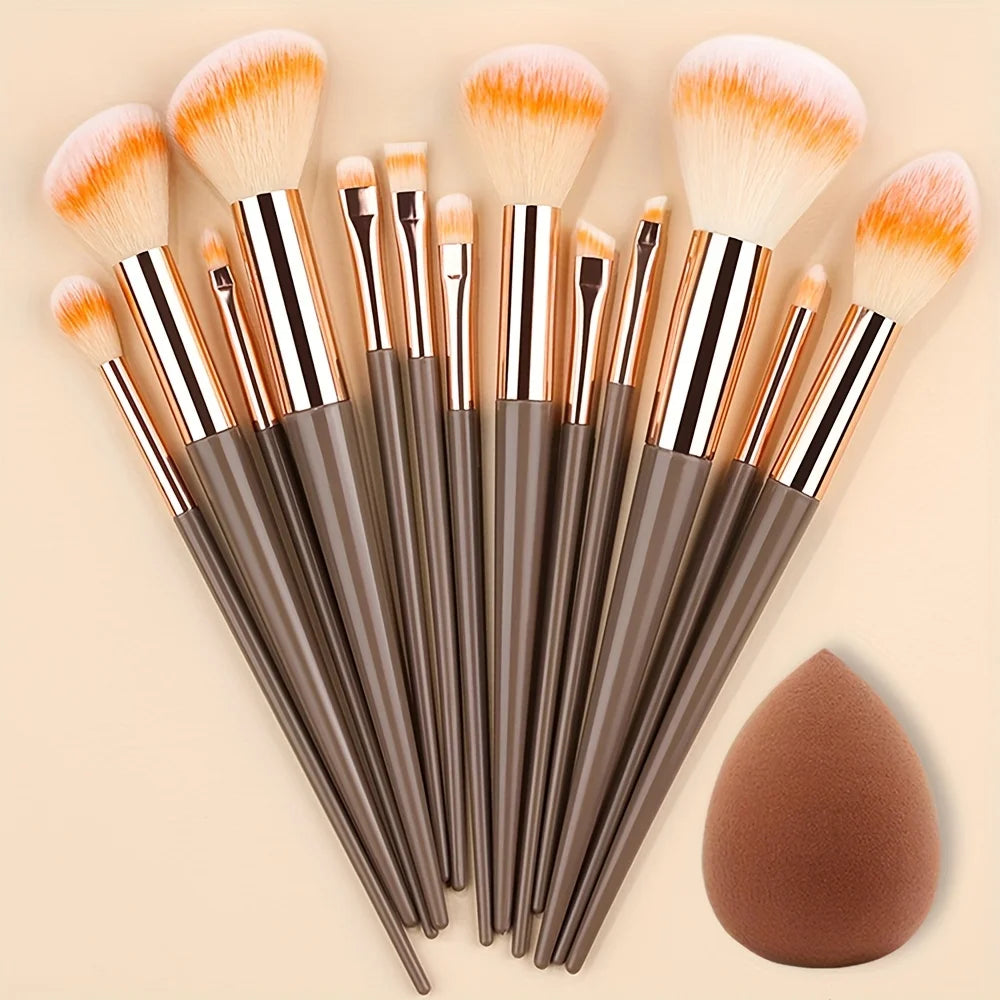 Makeup Brushes Set 13/33Pcs Soft Professional Makeup Brush Kit Face Cosmetics Eyeshadow Foundation Powder Blending Beauty Tools