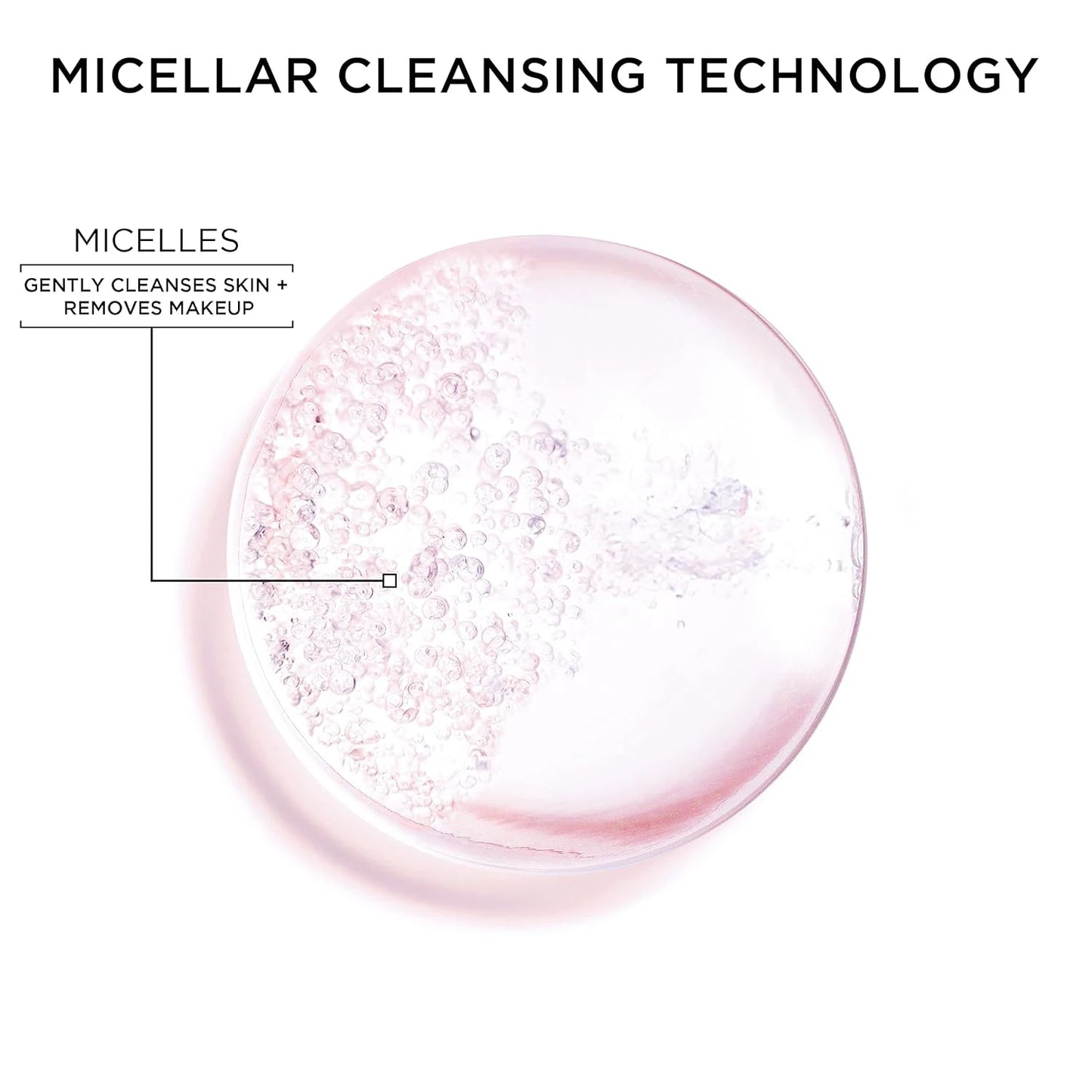Micellar Water: All-In-1 Cleanser & Makeup Remover. No Rinse, No Rub, for Sensitive Skin. 125G.