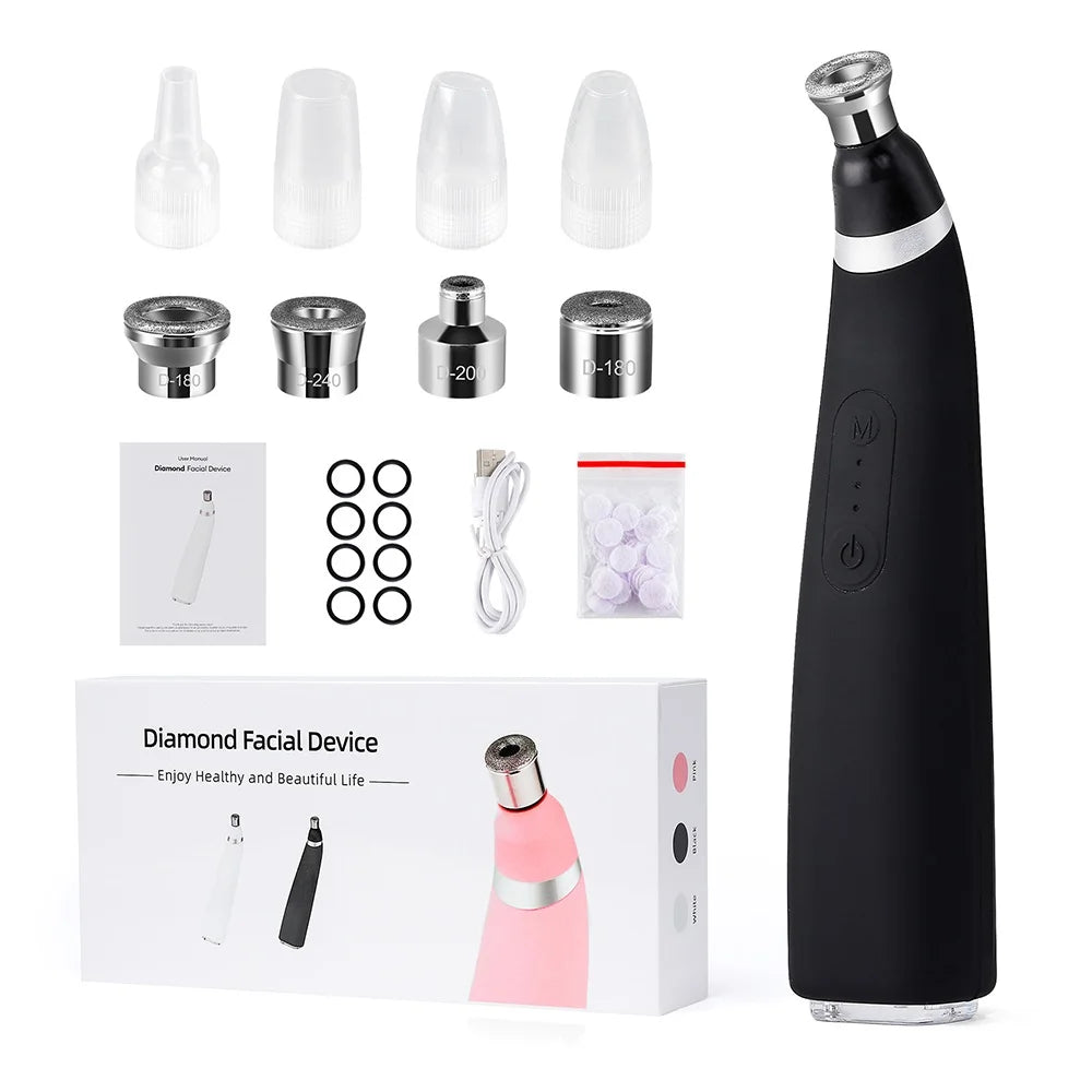 2-In-1 Diamond Microdermabrasion Dermabrasion Machine Water Spray Exfoliation Beauty Machine Facial Peeling Device