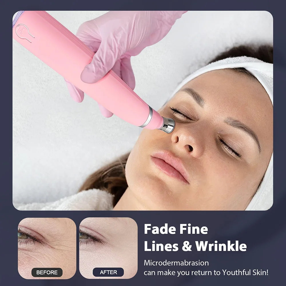 2-In-1 Diamond Microdermabrasion Dermabrasion Machine Water Spray Exfoliation Beauty Machine Facial Peeling Device