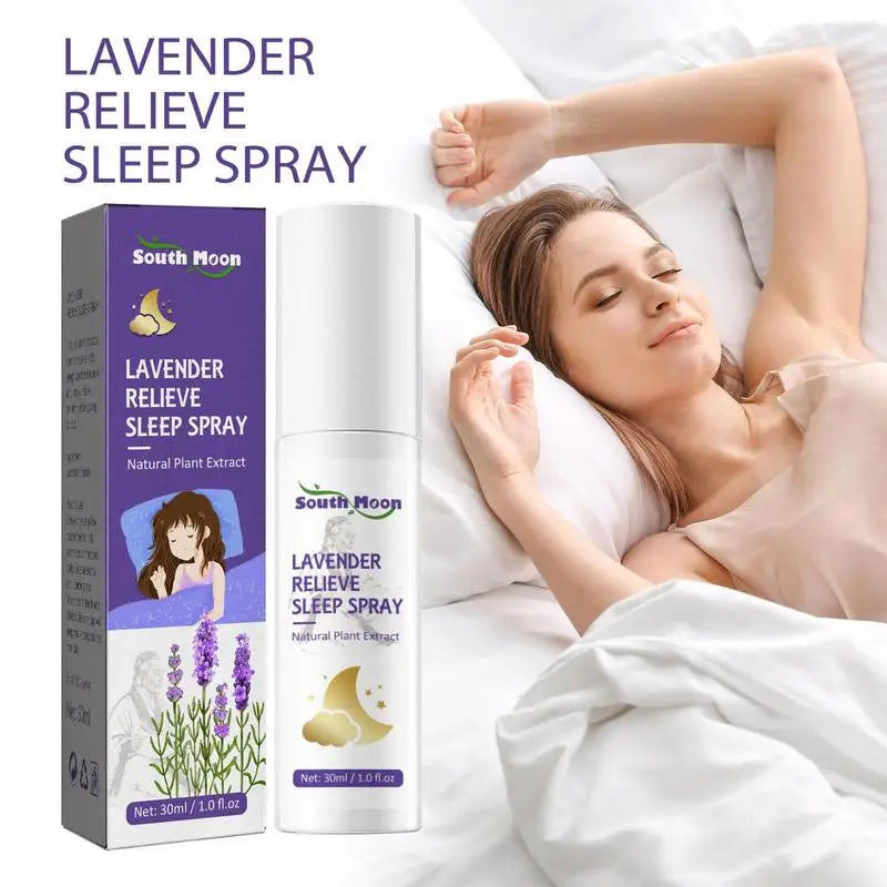 Lavender Sleep Spray 30Ml Lavender Pillow Mist Sleep Spray Sleep Spray Helps You Get the Sleep You Need and Wake up Feeling