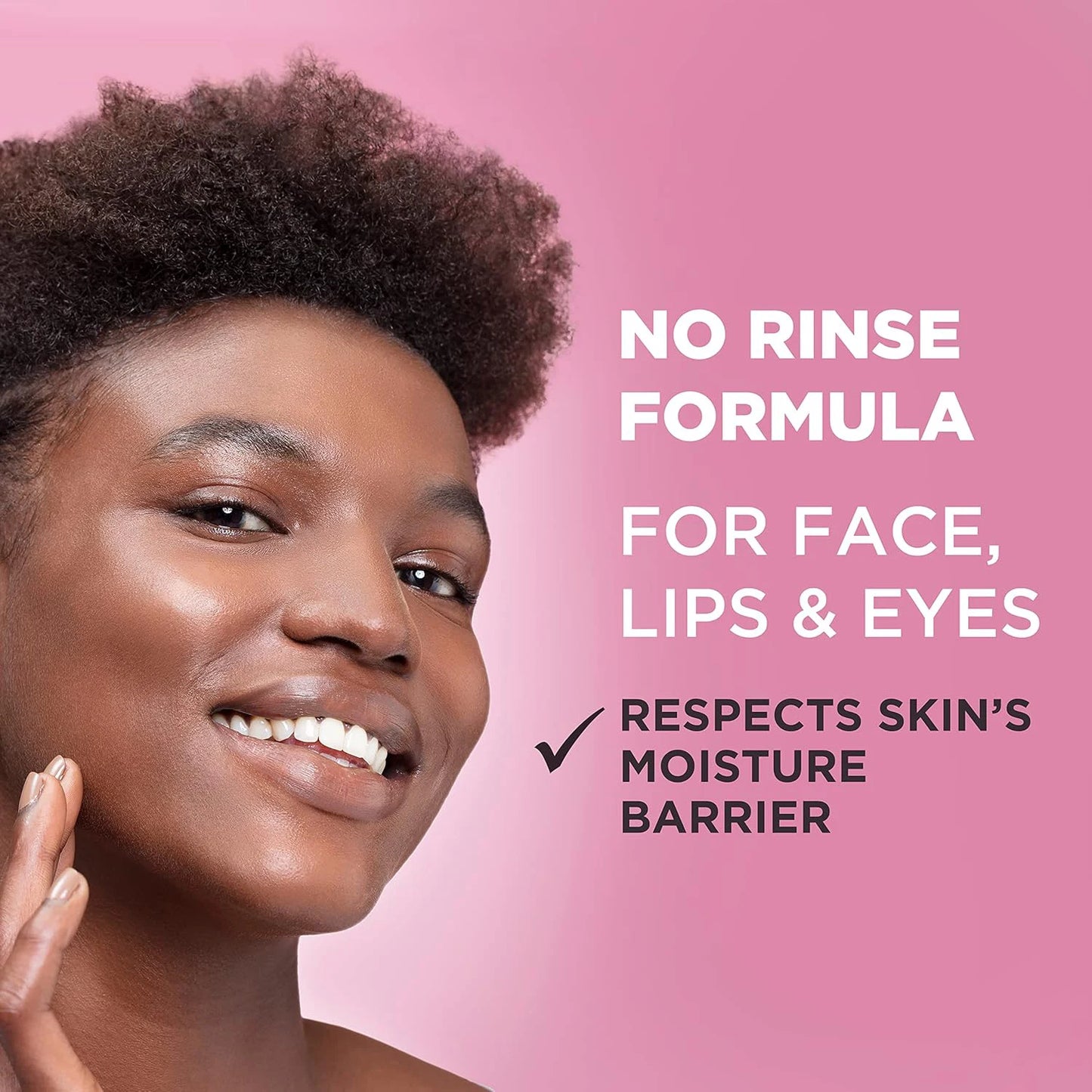 Micellar Water: All-In-1 Cleanser & Makeup Remover. No Rinse, No Rub, for Sensitive Skin. 125G.