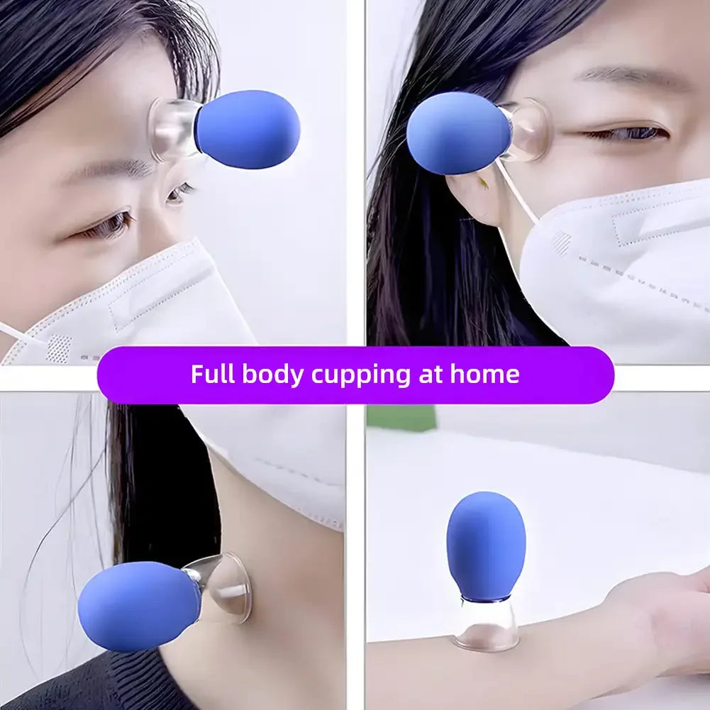 Facial Cupping Machine Vacuum Negative Pressure Lifting Facial Shaping Beauty Clearing Meridian Cupping Scraping