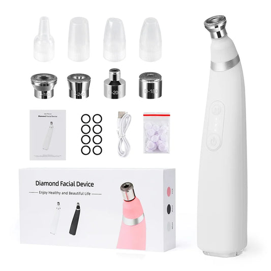 2-In-1 Diamond Microdermabrasion Dermabrasion Machine Water Spray Exfoliation Beauty Machine Facial Peeling Device
