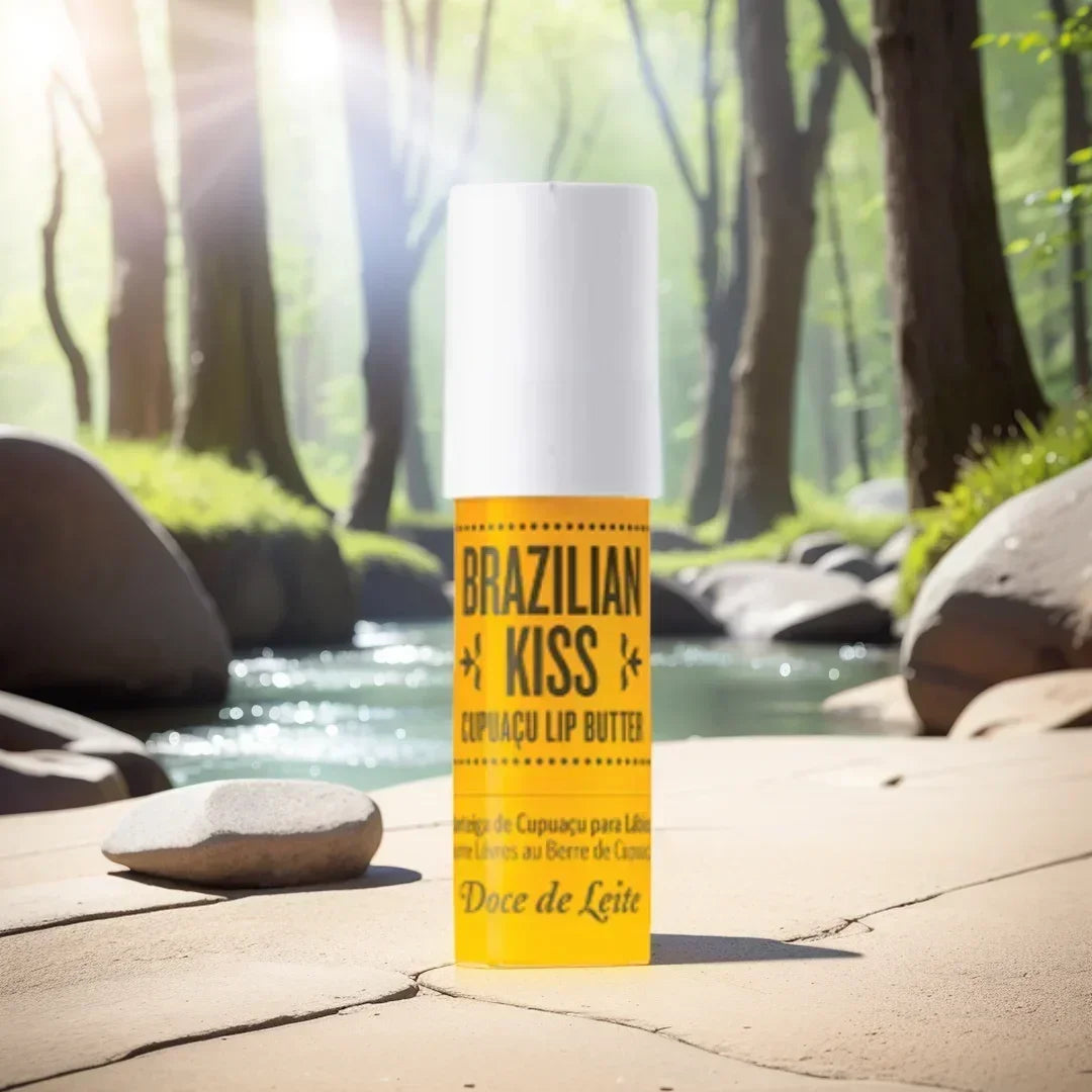 Lip Balm Brazil Kiss Lip Gloss Long Lasting Moisturize Lipstick anti Drying Reducing Lip Lines Deep Nourishing Lip Care Makeup