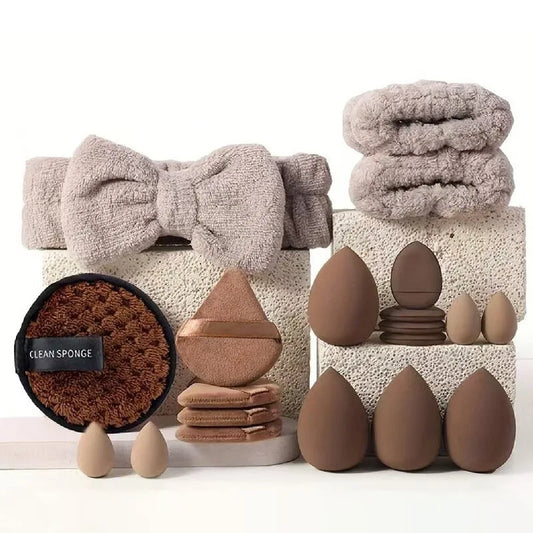 20/40 Pink Makeup Kit Complete Makeup Brush Set, Big Set Includes Soft Brushes, Beauty Blender, Birthday Christmas New Year Gift