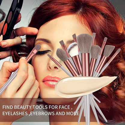 Makeup Brushes Set 13/33Pcs Soft Professional Makeup Brush Kit Face Cosmetics Eyeshadow Foundation Powder Blending Beauty Tools
